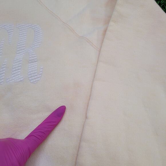 Vintage Denver Raglan Sweatshirt Womens M/L 19x23 Beige USA - Picture 8 of 15